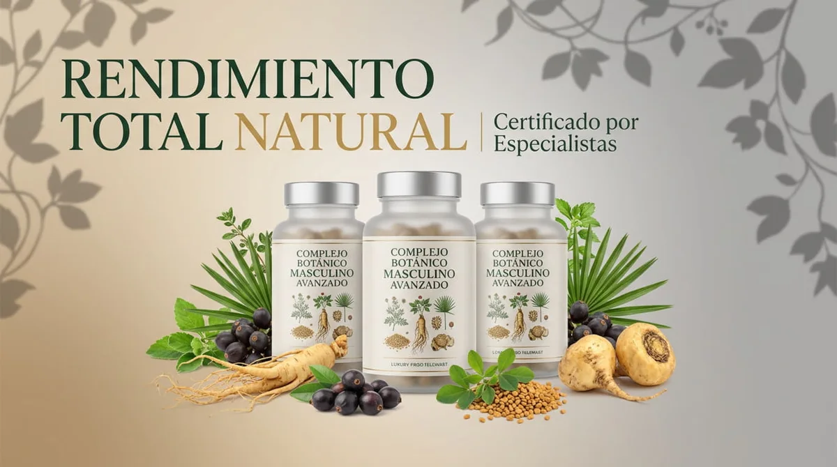 Productos naturales para la energía y potencia masculina
