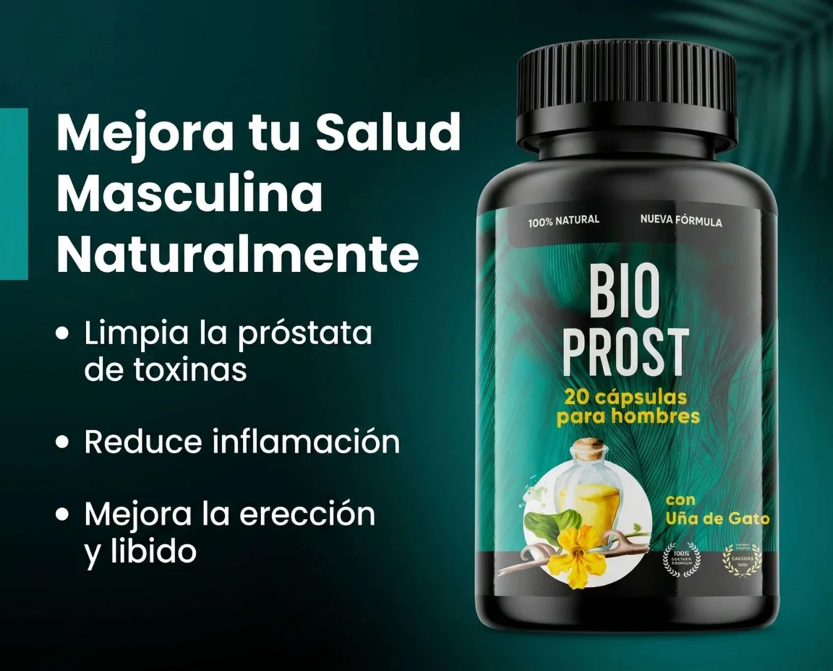 BioProst para qué sirve — cuida tu próstata de forma natural en Perú