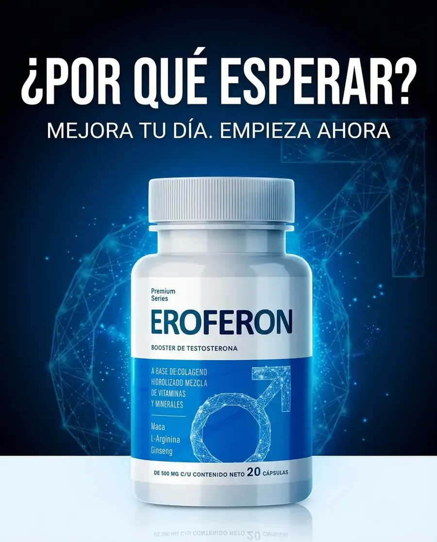 Eroferon cápsulas para vitalidad masculina — México