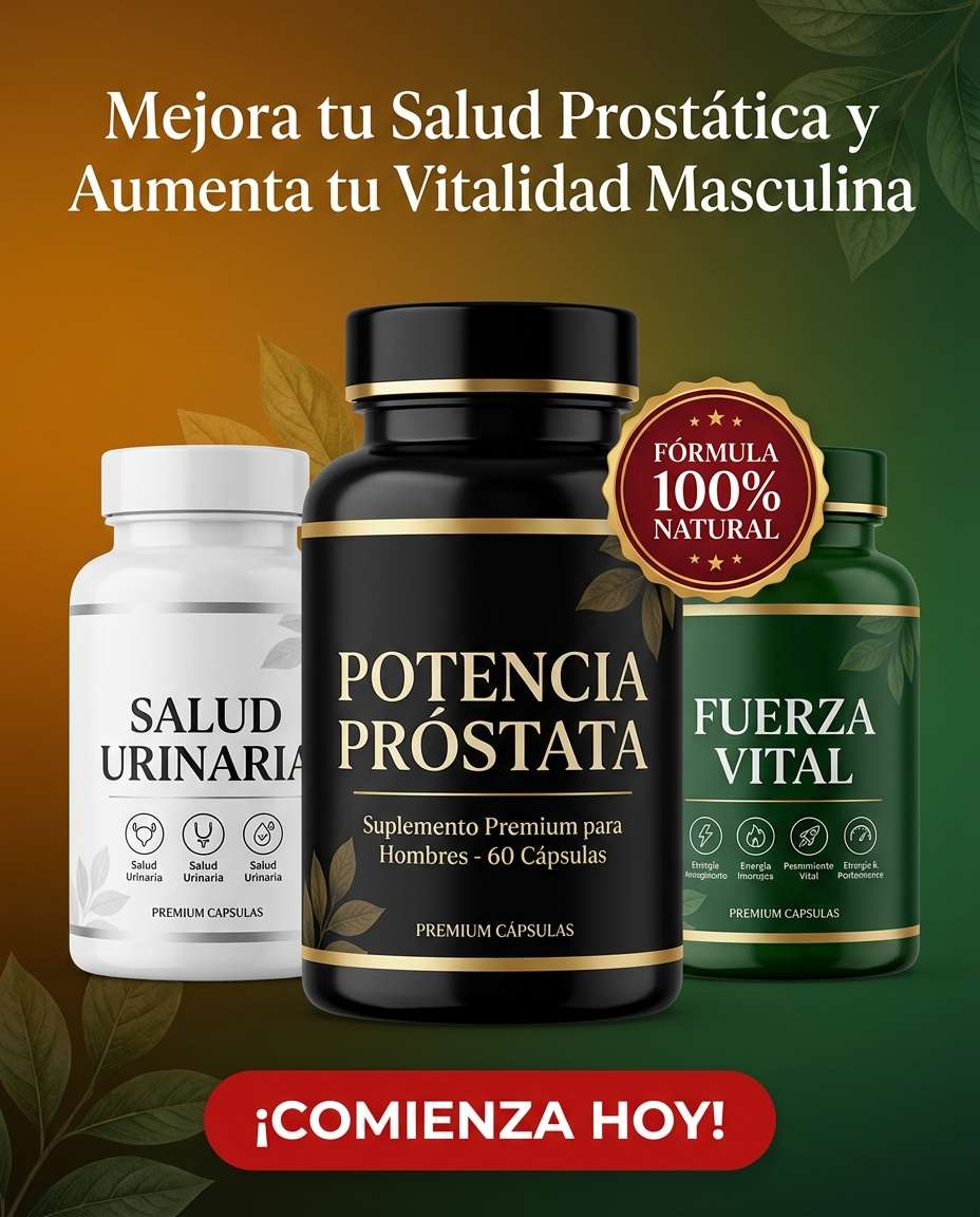 Vida activa y saludable después de los 40 — cuidado integral de la próstata