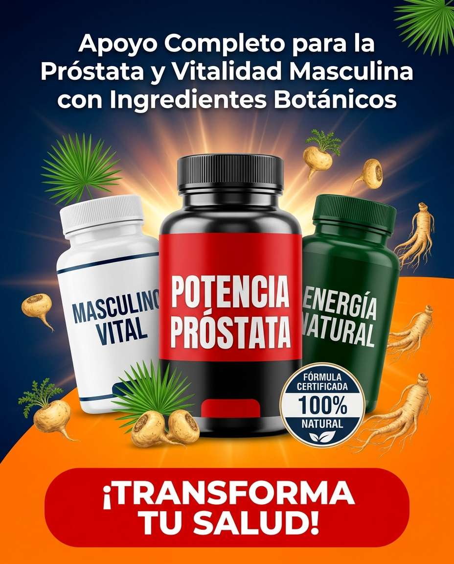 Hombre activo consultando información sobre salud prostática — estilo de vida saludable